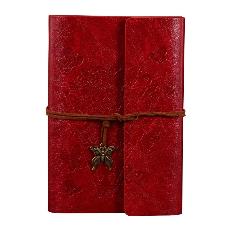 Wholesale strap creative retro Kraft paper notebook